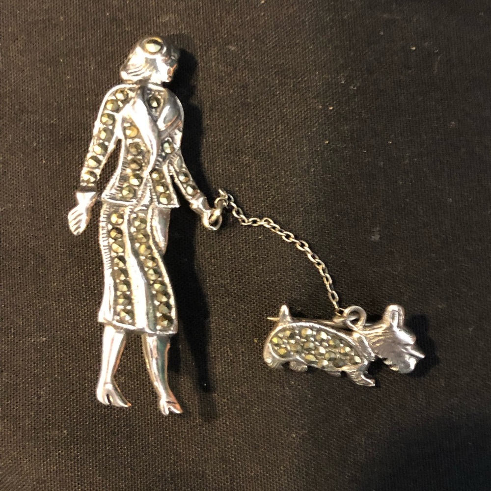 Dog walking pin